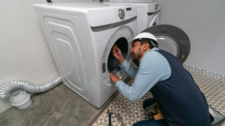 Tujunga washer- dryer installation